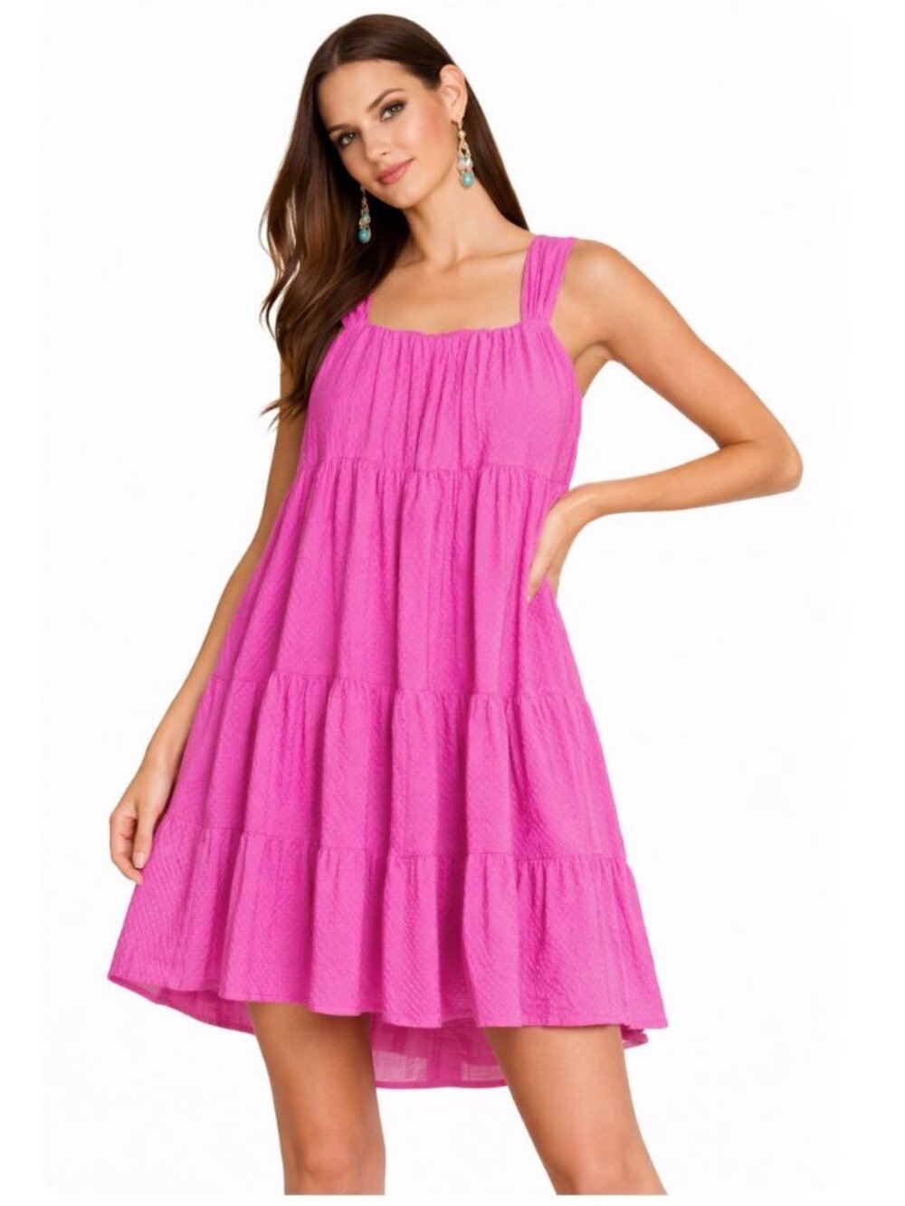 Stine Goya Benedicte dress in Flamingo NWOT - Size M